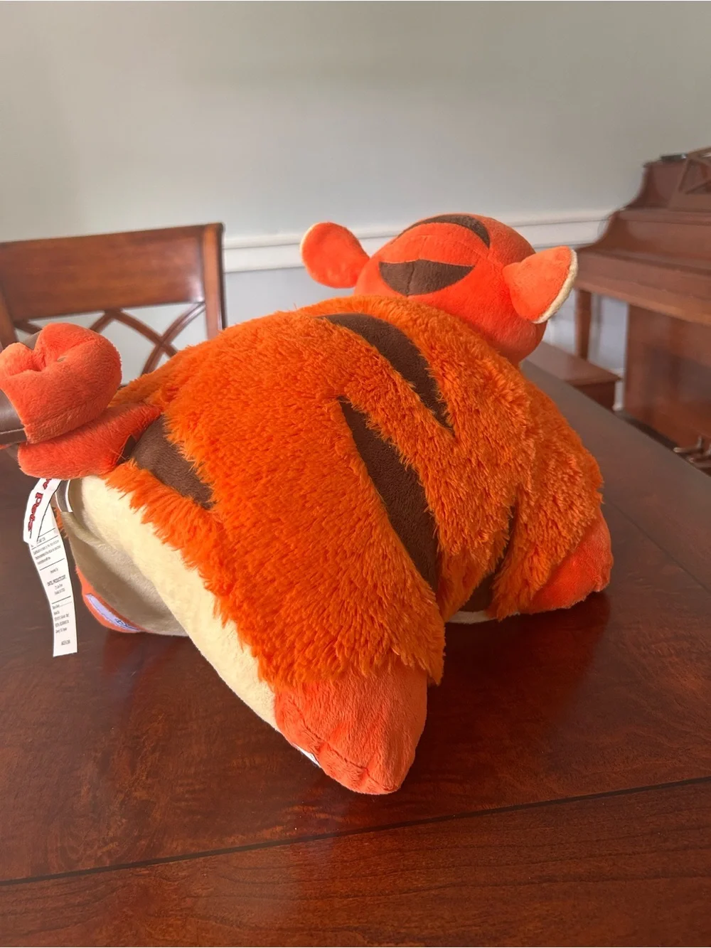 Tigger Pillow Pets Disney Store Stuffed Toy Plush Winnie The Pooh Orange Tiger